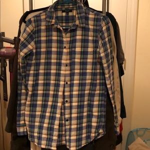 Madewell thick plaid shirt